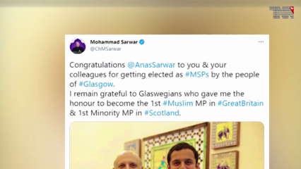 Lahore- Governor Punjab Son's elected a member of the Scottish Parliament 2nd time