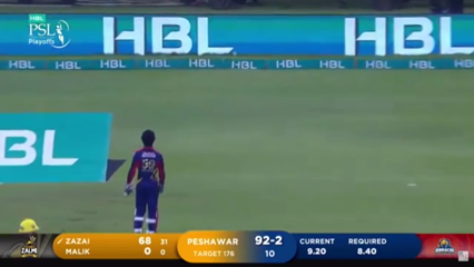 Abu Dhabi- Peshawar Zalmi defeated Karachi Kings in the elementary round of PSL Six