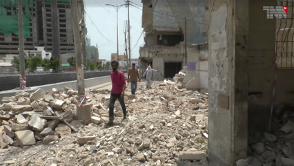 Karachi- Submarine underpass closed to traffic due to building demolition