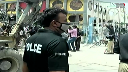 Karachi- The demands of justice are not being met in the operation against encroachments, Khalid Maqbool Siddiqui 