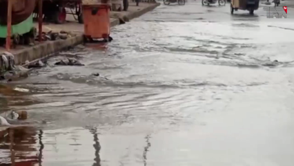 Karachi- Water crisis aggravated in East and Central districts as line bursts in KU