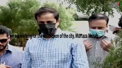 Karachi- we are working for the restoration of the city, Murtaza Wahab