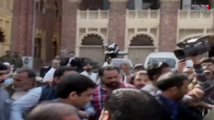 Lahore- Hamza Shahbaz appeared in FIA and submitted a written reply