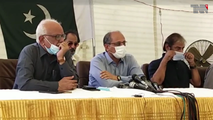 Karachi- Azad Kashmir Election Commission has completely failed: Saeed Ghani