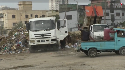 Karachi- Remains Offal Of Slaughtered Animals On Karachi Streets