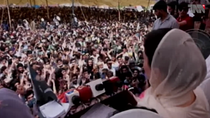 Muzaffarabad- Imran Khan threw Kashmir in the swing of India, says Maryam Nawaz