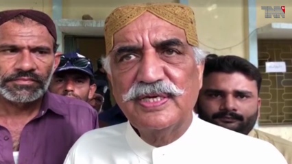 Sukkur, prove the allegations against me, I will come on TV and resign, Khurshid Shah 