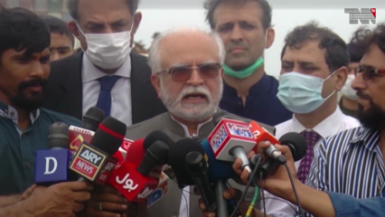 Work has been started to extract oil from a ship stranded off the coast of Karachi, Mahmood Maulvi 