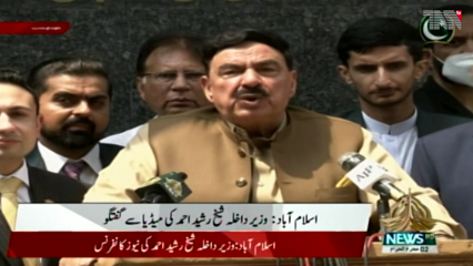 Islamabad- Imran Khan will complete his term no matter what: Sheikh Rashid