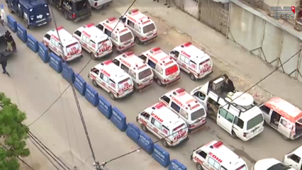 Karachi- 8th Muarram Juloos, Strict security arrangements 