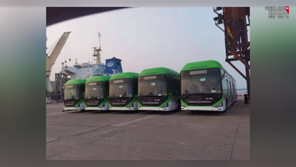 Karachi- Green line Buses have started moving to the port today, Governor Sindh