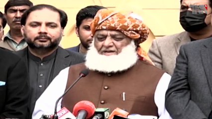 Karachi- Taliban want a broad-based government, says Maulana Fazal ur Rehman