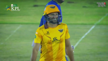 Muzaffarabad- Im happy to have the opportunity to play KPL at my home ground,Salman Irshad