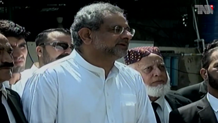 Islamabad- Chairman NAB's term cannot be extended as per law: Shahid Khaqan