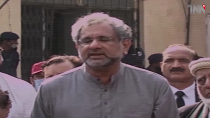 Islamabad- Pakistan suffering from election theft issue: Shahid Khaqan Abbasi 