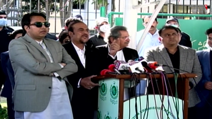 Islamabad- Senate Committee rejectes use of EVM Machine in elections,  Azam Swati alleges ECP of taking bribes
