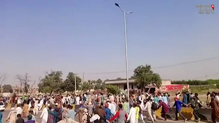 Jehlum- Govt establishes 'red line' on Jhelum bridge to stop TLP