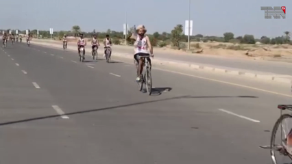 Rawalpindi- Sohail Amir wins gold medal at All Pakistan Triathlon 2021 competition