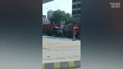 Karachi- Two separate fire incidents reported in Karachi