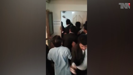 Karachi - A case has been registered against PTI leader Laila Parveen and her brother.