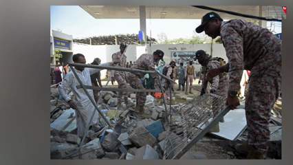 Karachi - Three people were injured in a gas explosion in a drain in Mahmoodabad.