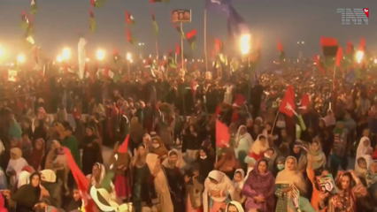 Larkana - Get ready, it's time to attack and declare against the puppet. Bilawal Bhutto