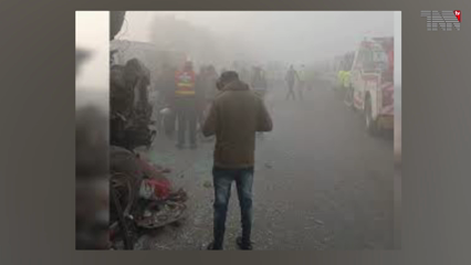 Punjab - Fog has set up camp in Punjab, causing loss of precious lives in traffic accidents on highways and motorways.