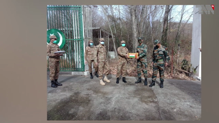 Islamabad - Exchanges of sweets on the Line of Control between Pakistan and India at the beginning of the new year