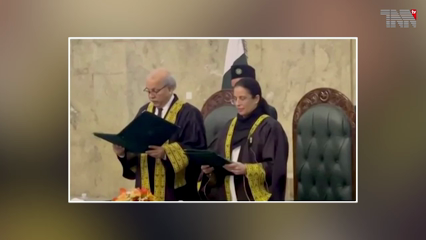 Islamabad - Justice Ayesha Malik, the first woman judge of the Supreme Court, took oath of office