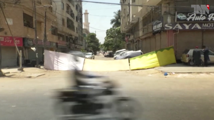 Karachi -Smart Lockdown has been implemented in various areas of South District after Central District in view of increase in Omicron cases.