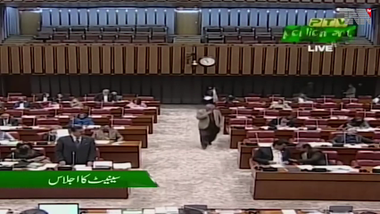 Islamabad - Opposition protests against increase in prices of petroleum products - Senate session