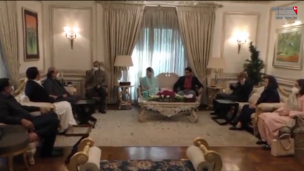 Islamabad - Zardari and Bilawal arrive in Model Town, meet Shahbaz Sharif and Maryam Nawaz