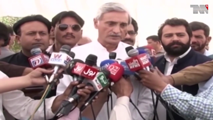 Lahore - Shahbaz Sharif met Jahangir Tareen at the residence of Makhdoom Ahmed Mahmood