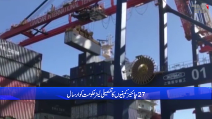 Islamabad - Chinese companies contact government for revival of C-Pack projects