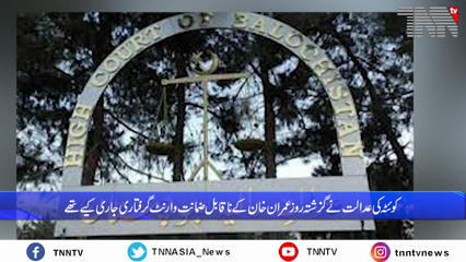 Quetta- Imran Khan gets relief in Quetta case as BHC suspends arrest warrant for two weeks